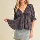 AEMI & Co. Hazle Eyelet Embroidered Top