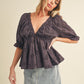 AEMI & Co. Hazle Eyelet Embroidered Top