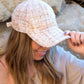 AILI'S CORNER Tweed Sparkle Ball Cap