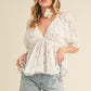 AEMI & Co. Hazle Eyelet Embroidered Top