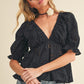 AEMI & Co. Hazle Eyelet Embroidered Top
