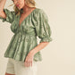 AEMI & Co. Hazle Eyelet Embroidered Top