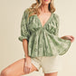 AEMI & Co. Hazle Eyelet Embroidered Top