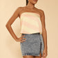 Cropped tube top