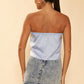 Cropped tube top