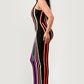ATHINA Sunset Boulevard Maxi Bodycon Dress