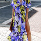 Floral midi dress