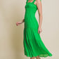 LOVE TREE Smocked Bodice Maxi Dress