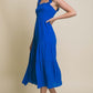LOVE TREE Smocked Bodice Maxi Dress