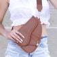 AILI'S Adeline Saddle Crossbody Hand Bag