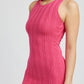 EMORY PARK Casual Mini Knit Fitted Dress