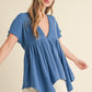 AEMI & Co. Florise Button Down Blouse