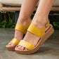 MAKER'S SHOES-Vera 2- Faux Leather Casual Sandals