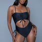 Wicked One piece Women's Brazilian Cutout Swimsuit