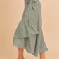 AEMI & Co. Flirty Printed Flare Cara Skirt