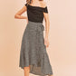AEMI & Co. Flirty Printed Flare Cara Skirt