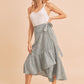 AEMI & Co. Flirty Printed Flare Cara Skirt
