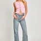 LE LIS Satin Bow Detail Sleeveless Sweater Top