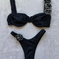 MISS SPARKLING Two Piece Rose Bikini