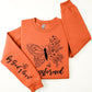 COLOR BEAR "Transformed" Faith Graphic Fleece Sweatshirt