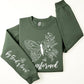 COLOR BEAR "Transformed" Faith Graphic Fleece Sweatshirt