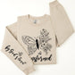 COLOR BEAR "Transformed" Faith Graphic Fleece Sweatshirt