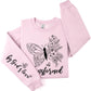 COLOR BEAR "Transformed" Faith Graphic Fleece Sweatshirt