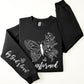 COLOR BEAR "Transformed" Faith Graphic Fleece Sweatshirt