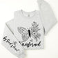 COLOR BEAR "Transformed" Faith Graphic Fleece Sweatshirt