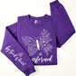 COLOR BEAR "Transformed" Faith Graphic Fleece Sweatshirt