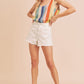 AEMI & Co. Colorful Striped Gracie Tank with Tie Straps