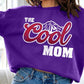 COLOR BEAR "The Cool Mom" Oversized Graphic Fleece Sweatshirts