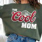 COLOR BEAR "The Cool Mom" Oversized Graphic Fleece Sweatshirts