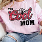 COLOR BEAR "The Cool Mom" Oversized Graphic Fleece Sweatshirts