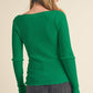 AEMI & Co. Adalie- Slim-fit Knit Sweater