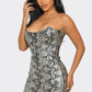 ATHINA Serpentine Glamour Bodycon Dress