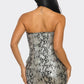ATHINA Serpentine Glamour Bodycon Dress