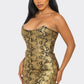 ATHINA Serpentine Glamour Bodycon Dress