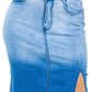 FASHION DENIM LONG SKIRTS