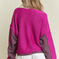 JADE JANE Plus-size Luxurious Knitted Sweater with Long Dolman Sleeves