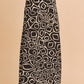 AEMI & Co. flare Abstract Print Skirt
