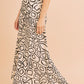 AEMI & Co. flare Abstract Print Skirt