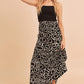 AEMI & Co. flare Abstract Print Skirt
