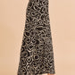 AEMI & Co. flare Abstract Print Skirt