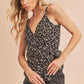 AEMI & Co. Sweet- heart Wrap Floral Top-Malorie Top