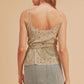 AEMI & Co. Sweet- heart Wrap Floral Top-Malorie Top