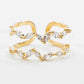 LOVODA Stone Double Layer Adjustable Ring