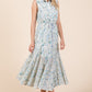 Floral Eyelet Midi Sundress