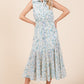 Floral Eyelet Midi Sundress
