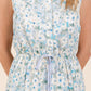 Floral Eyelet Midi Sundress
